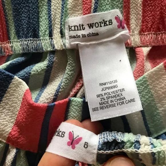 Knit Works Wide Leg Pants Crop Top Matching Set - Picture 6 of 12